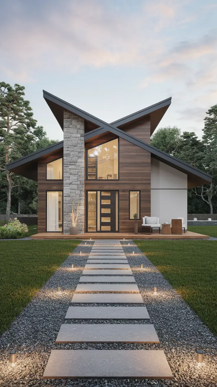 22 Modern House Exterior: 2025 Design Ideas, Colors & Material Inspiration