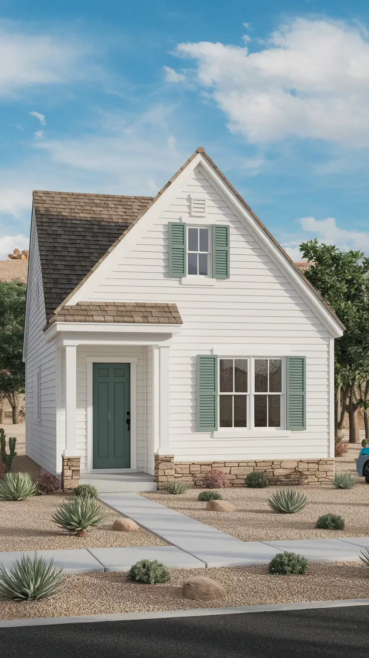 21 White Exterior House Ideas That Elevate Curb Appeal With Style and Contrast