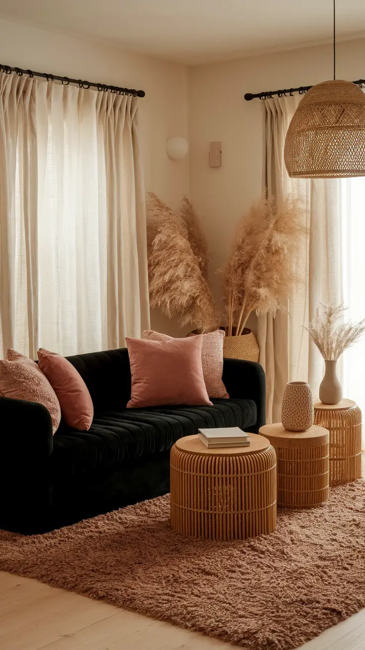 22 Black Sofa Ideas: Stylish & Cozy Decor Inspiration for Modern Living Rooms