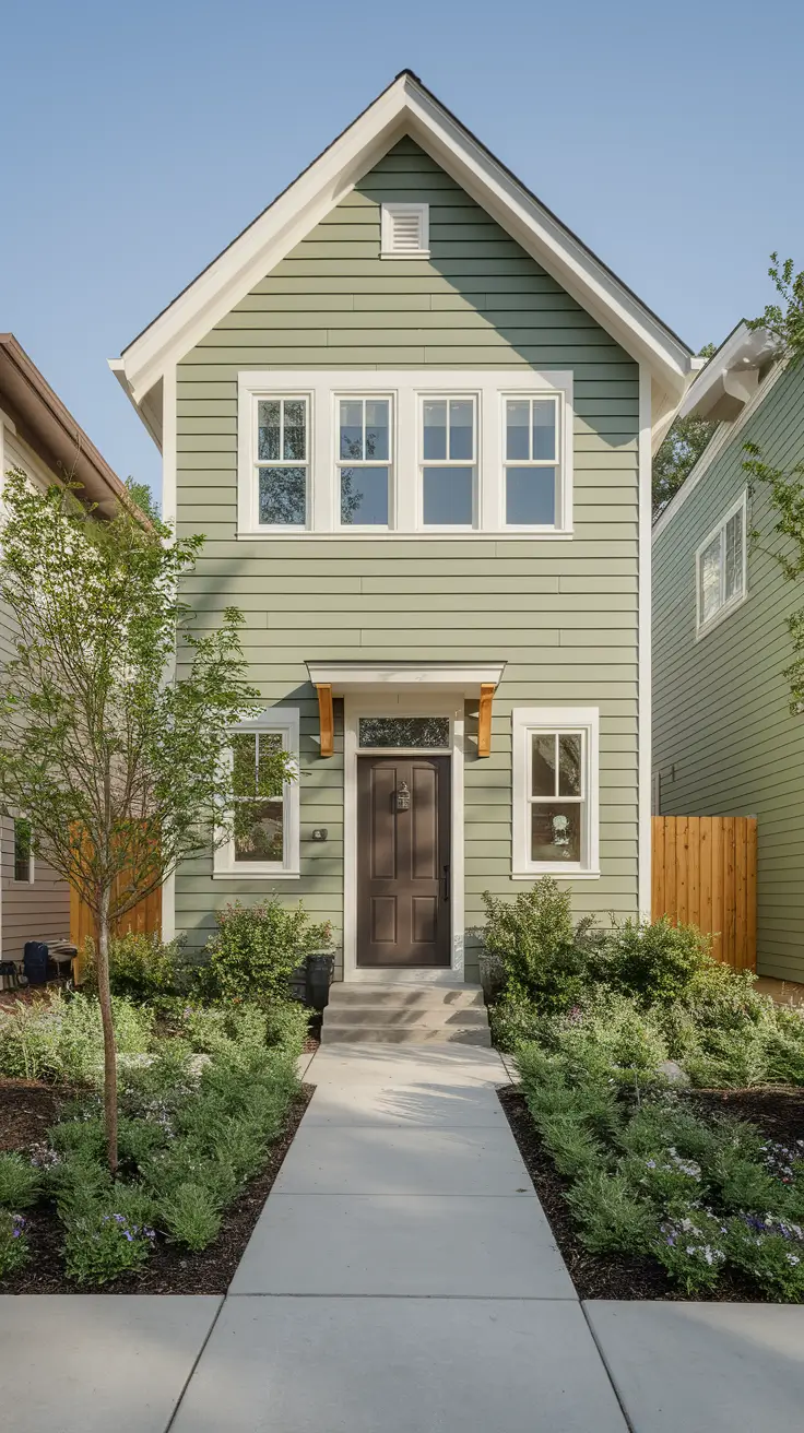 21 Best Green House Exterior Ideas for a Fresh and Elegant Look