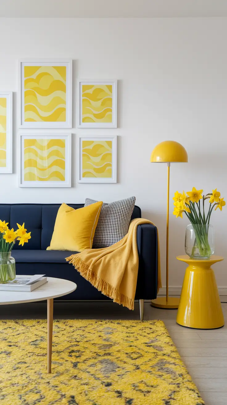 21 Yellows Living Room: Stylish Ideas to Brighten Your Space