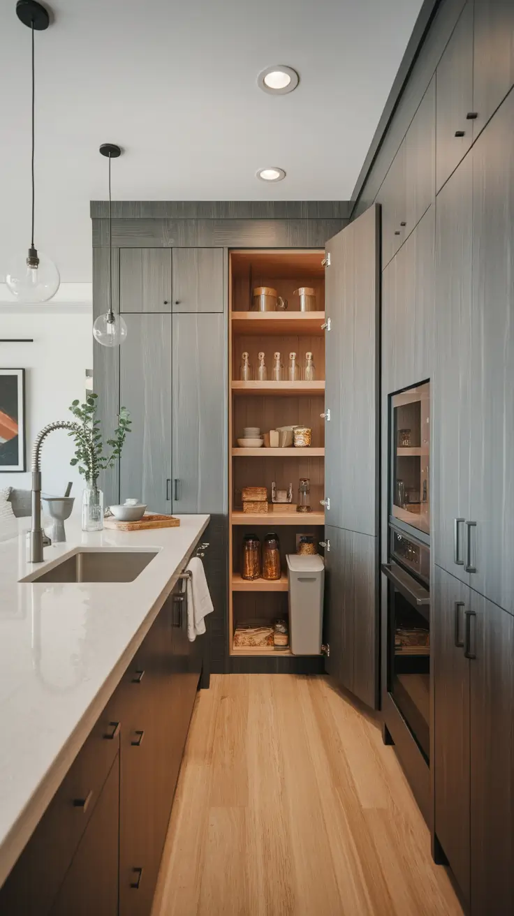 22 Hidden Pantry Walk-In Ideas for a Stylish and Functional Kitchen