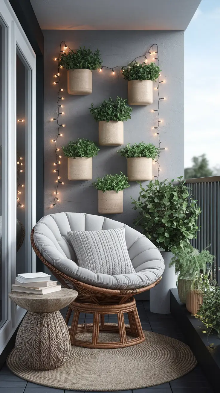 22 Beautiful Small Balcony Decor Ideas to Transform Your Tiny Space