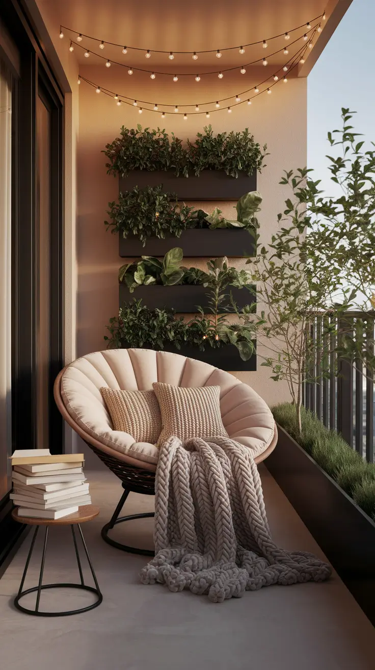 22 Beautiful Small Balcony Decor Ideas to Transform Your Tiny Space