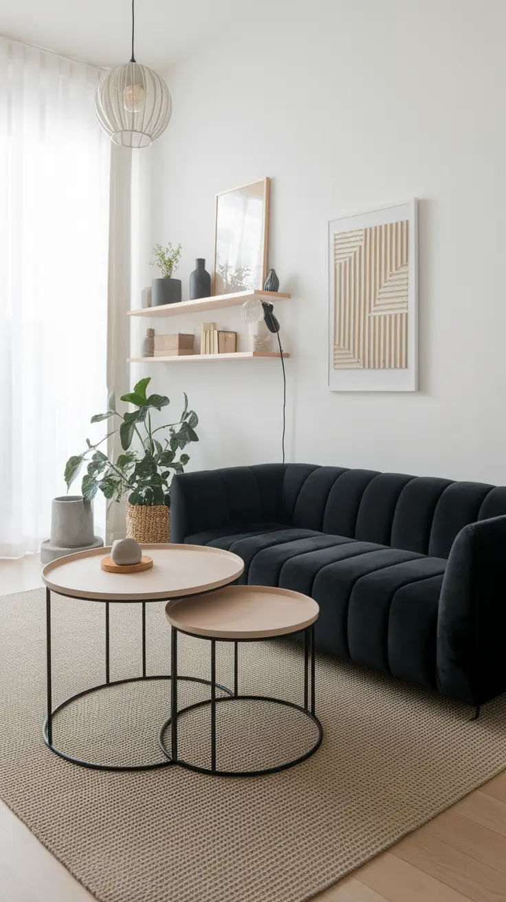 22 Black Sofa Ideas: Stylish & Cozy Decor Inspiration for Modern Living Rooms