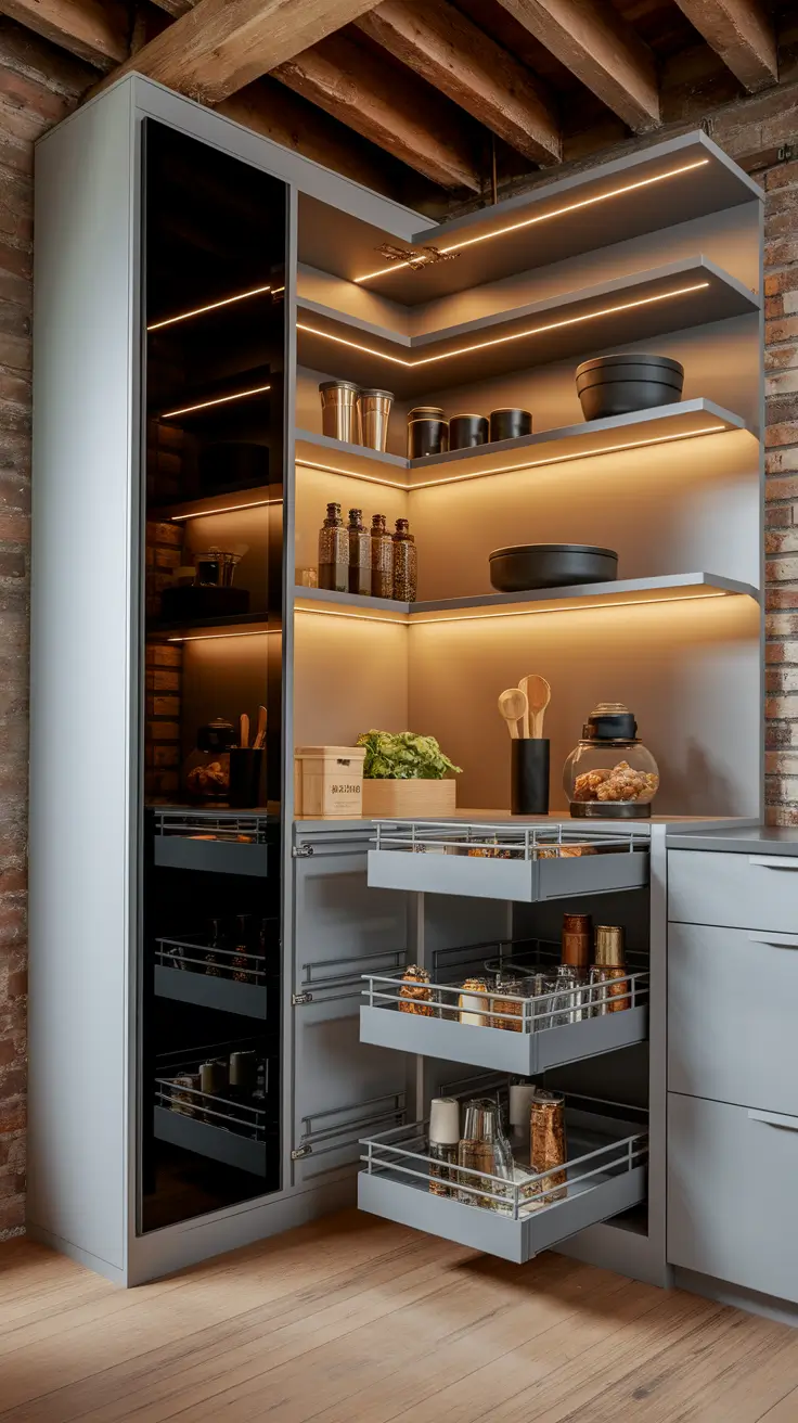 22 Hidden Pantry Walk-In Ideas for a Stylish and Functional Kitchen