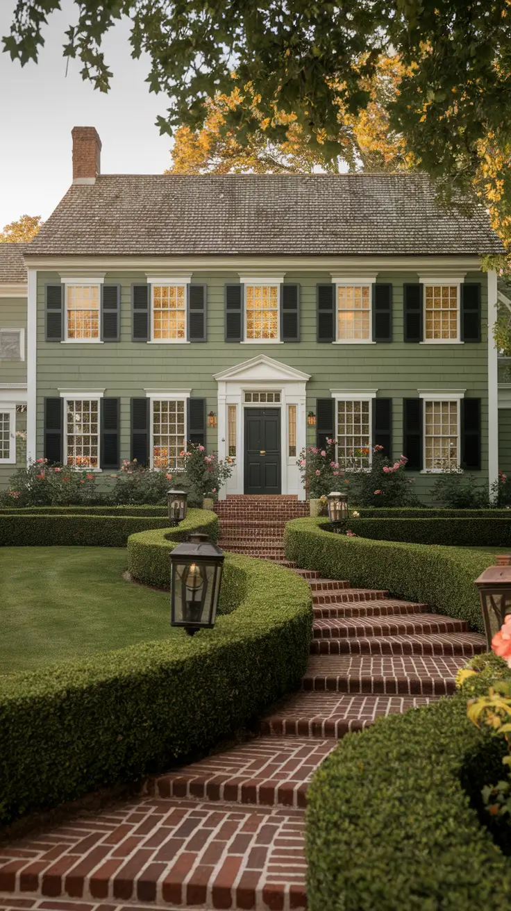 21 Best Green House Exterior Ideas for a Fresh and Elegant Look