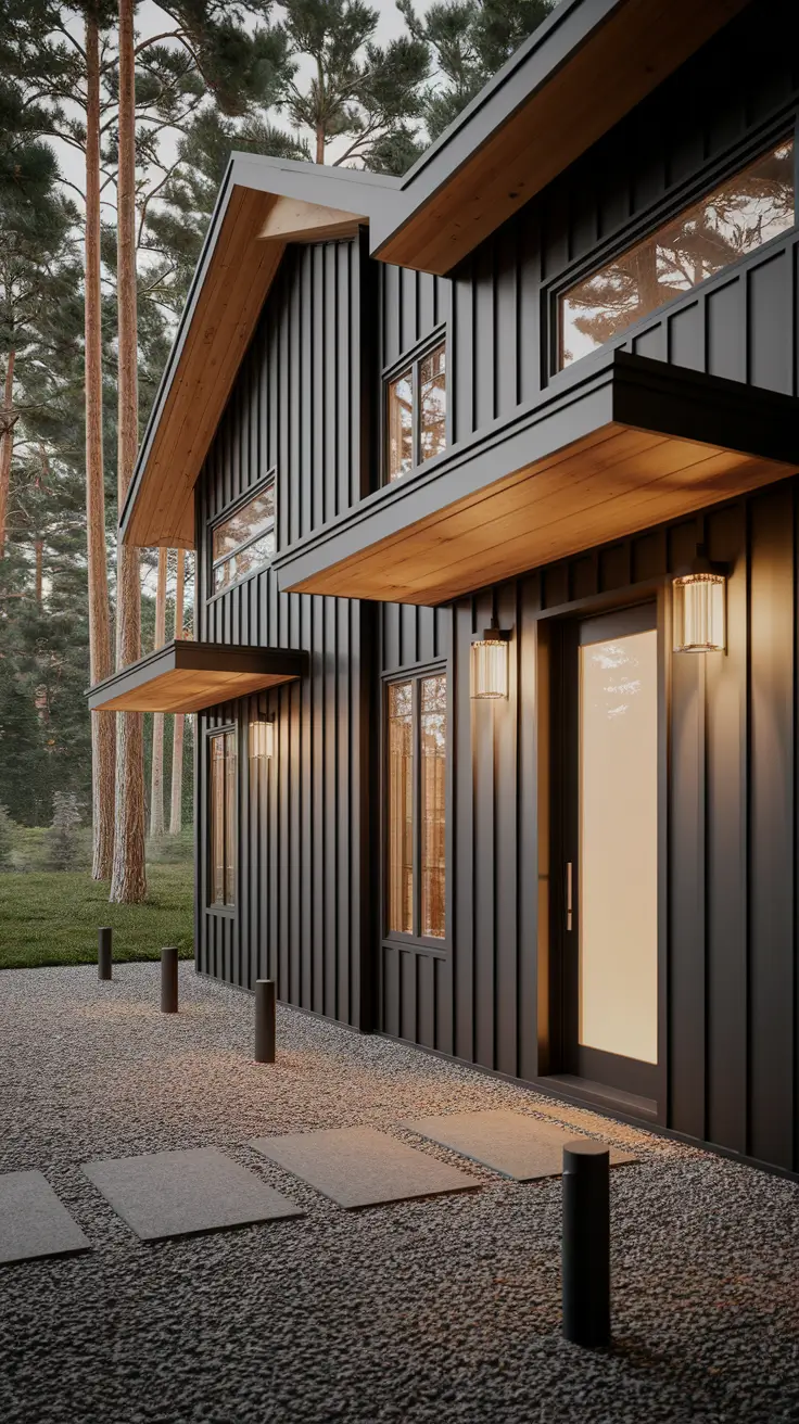 22 Dark Exterior House Ideas: Stylish and Timeless Design Trends