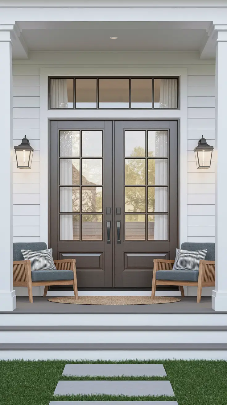 21 Exterior Double Doors Ideas: Transform Your Entryway with Style and Function