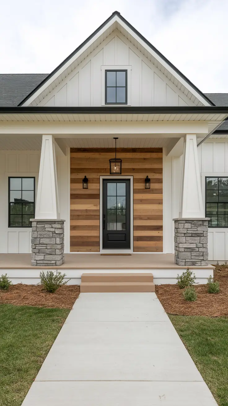 21 Modern Farmhouse Exterior Ideas: A Perfect Blend of Rustic Charm and Modern Elegance