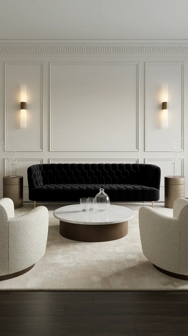 22 Black Sofa Ideas: Stylish & Cozy Decor Inspiration for Modern Living Rooms