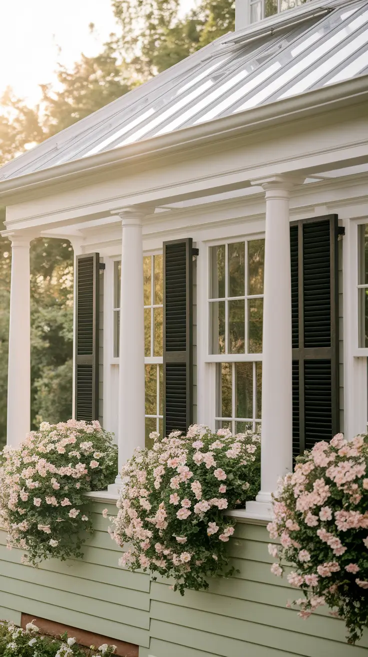 21 Best Green House Exterior Ideas for a Fresh and Elegant Look