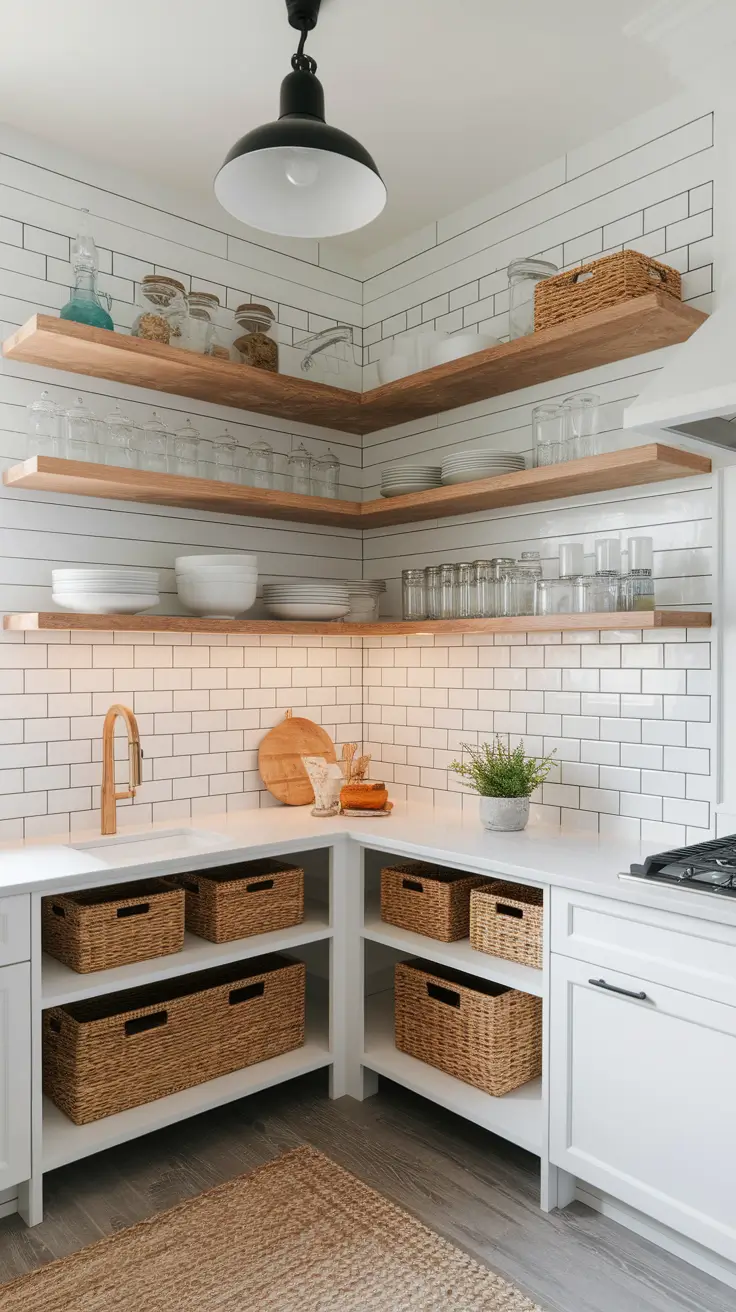 21 Corner Kitchen Pantry Ideas That Transform Small Spaces Into Stylish Storage