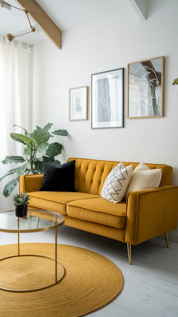 21 Yellows Living Room: Stylish Ideas to Brighten Your Space