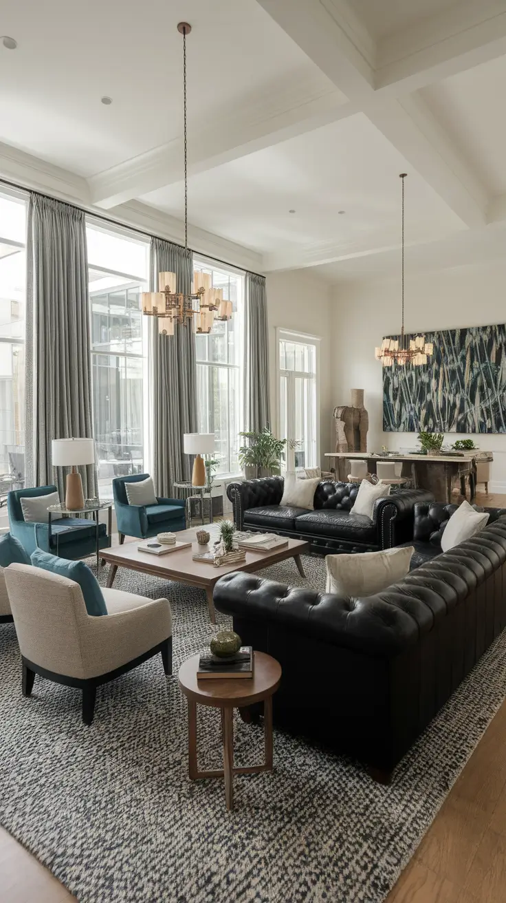 22 Black Sofa Ideas: Stylish & Cozy Decor Inspiration for Modern Living Rooms