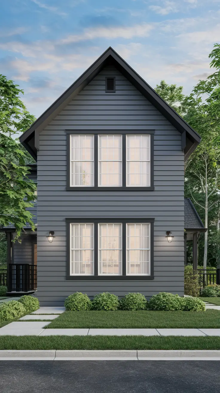 22 Dark Exterior House Ideas: Stylish and Timeless Design Trends