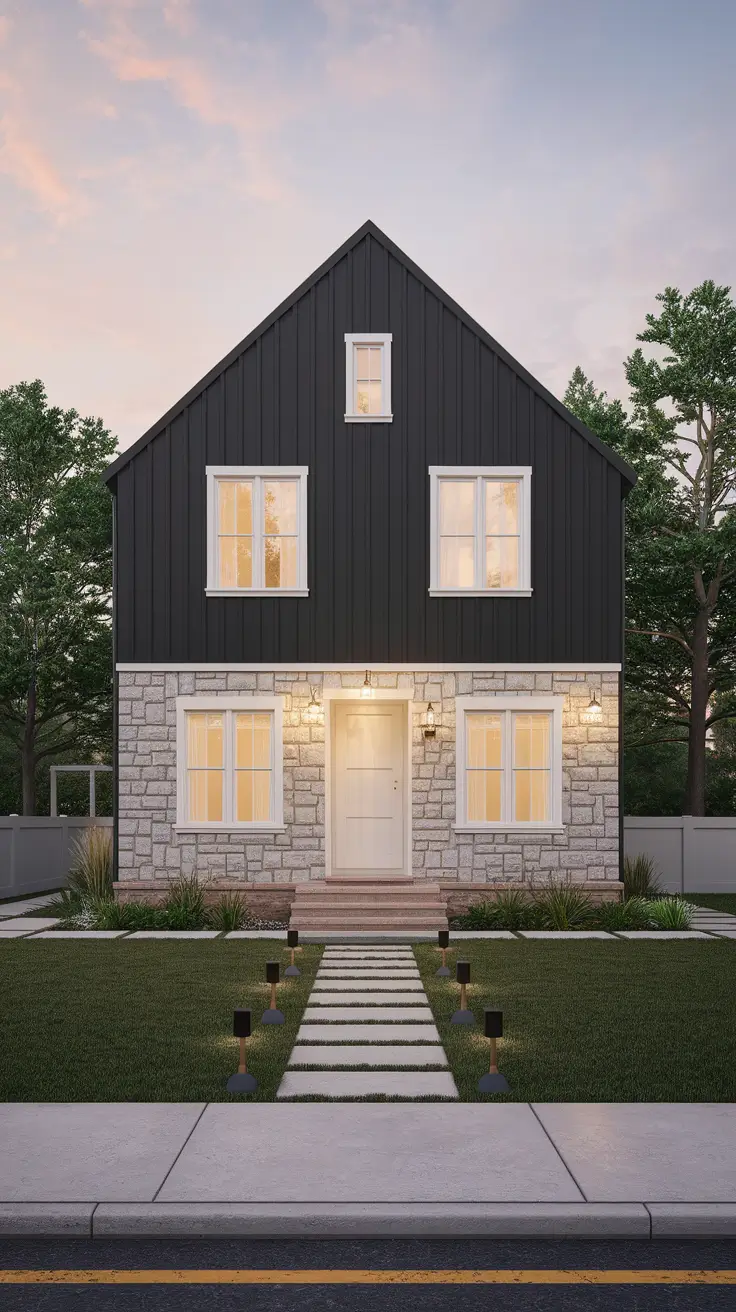 22 Dark Exterior House Ideas: Stylish and Timeless Design Trends