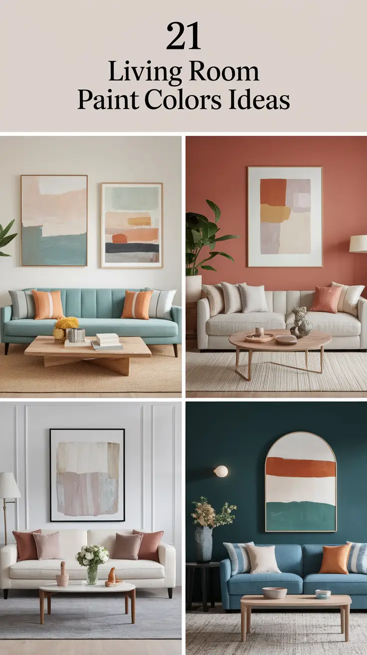 21 Living Room Paint Colors Ideas: Stylish Ways to Refresh Any Space