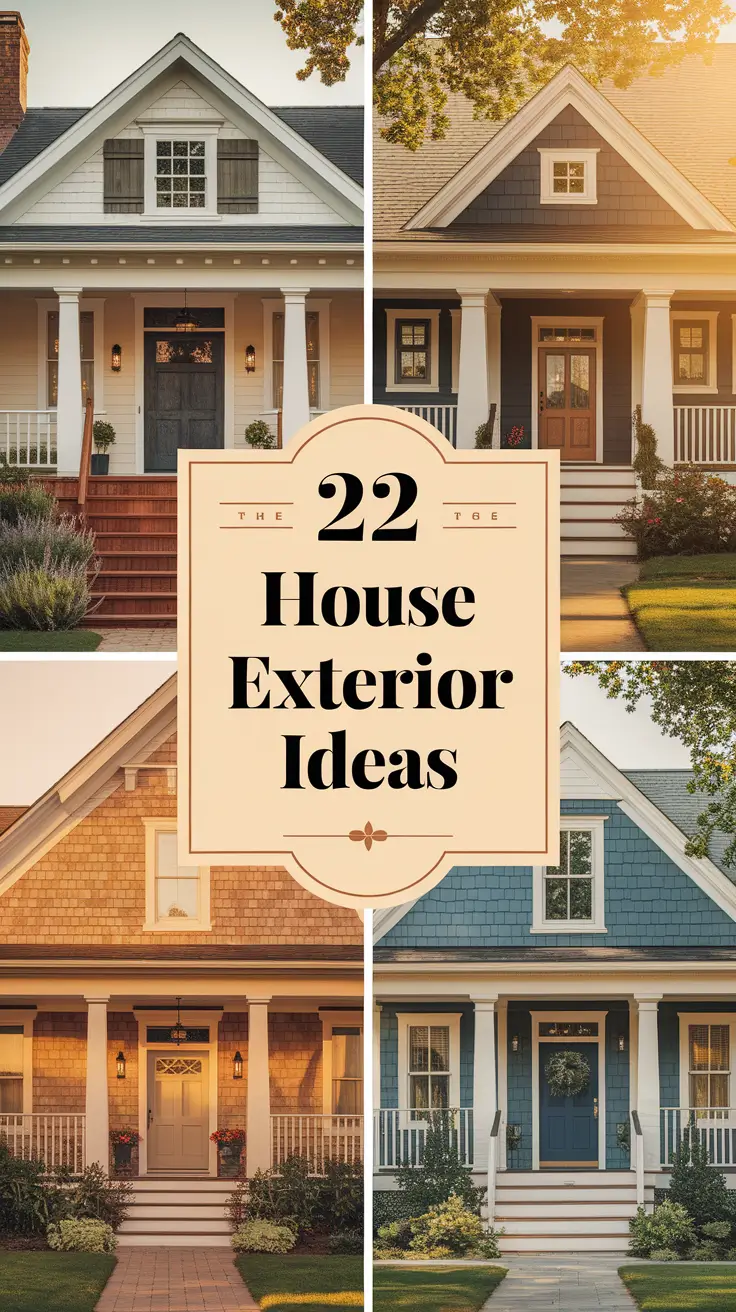 22 House Exterior Ideas: Transform Your Home with Stunning Designs