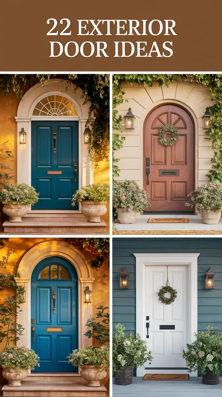 22 Exterior Door Ideas: Unique, Stylish and Practical Designs for Your Home