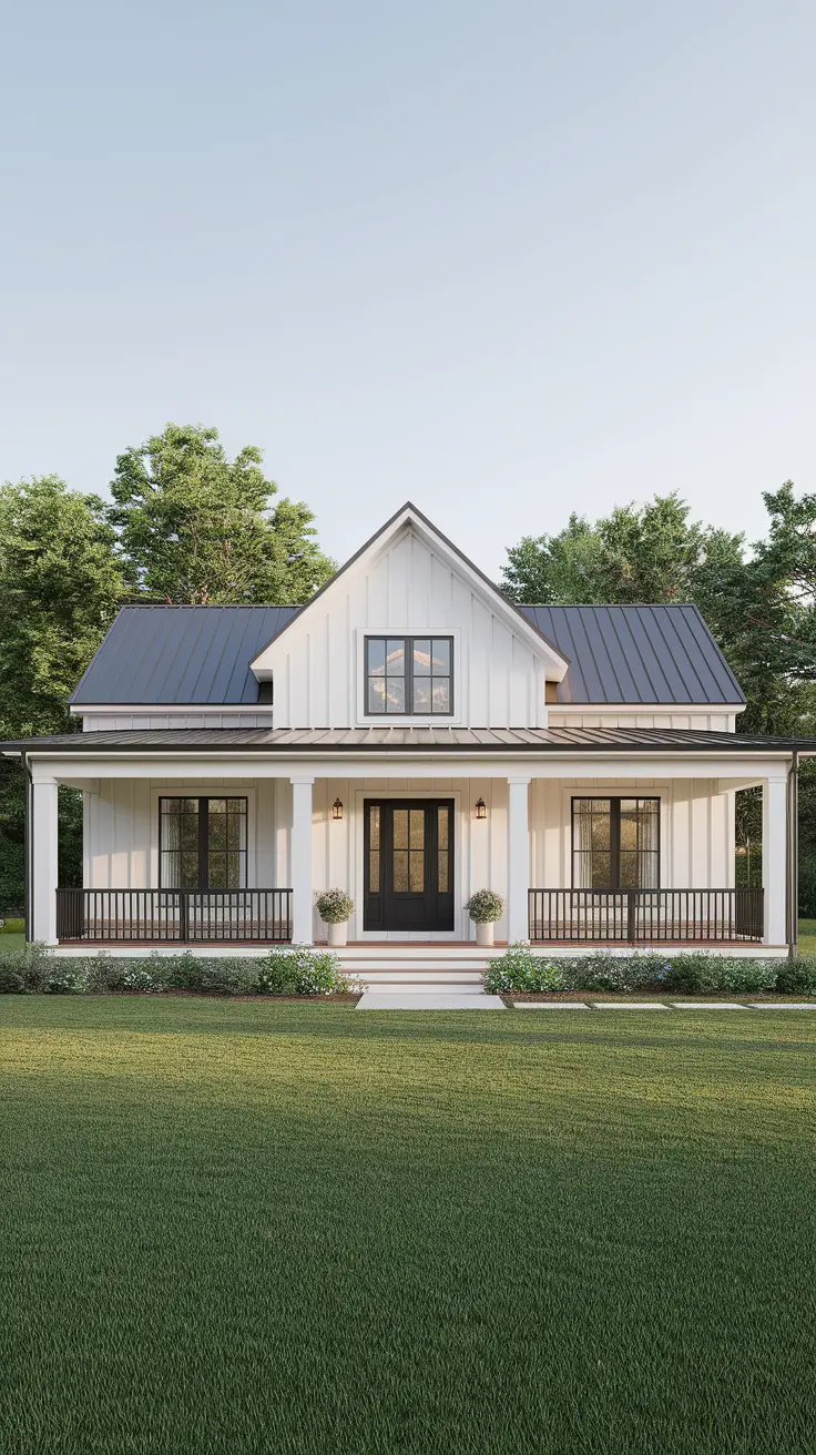21 Modern Farmhouse Exterior Ideas: A Perfect Blend of Rustic Charm and Modern Elegance
