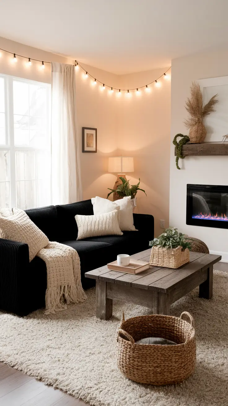 22 Black Sofa Ideas: Stylish & Cozy Decor Inspiration for Modern Living Rooms