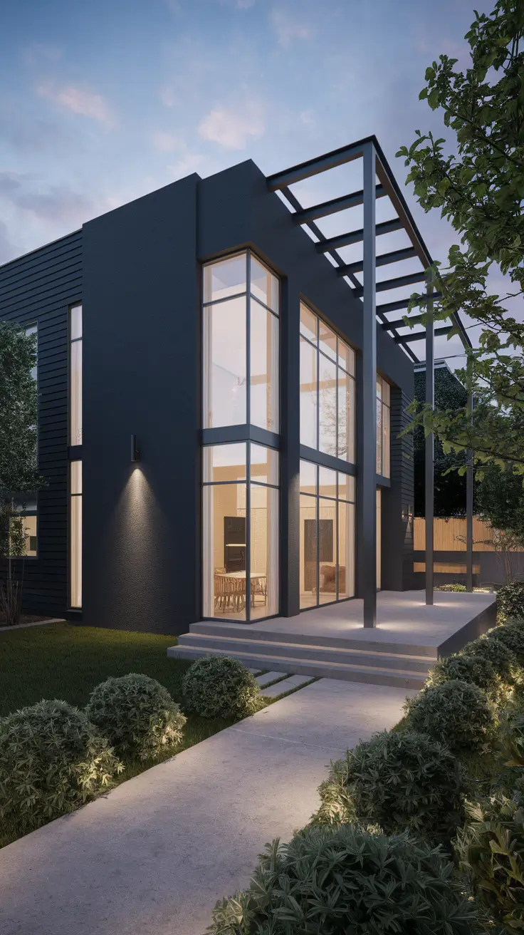 22 Dark Exterior House Ideas: Stylish and Timeless Design Trends