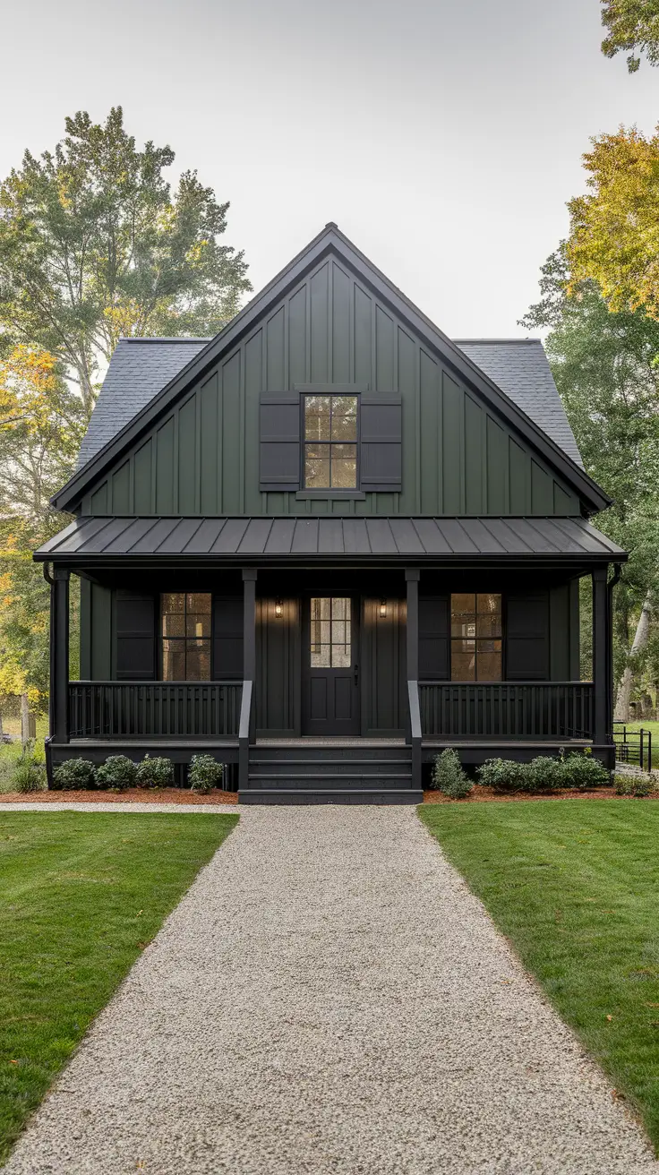 21 Best Green House Exterior Ideas for a Fresh and Elegant Look