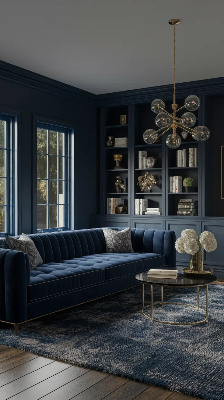 22 Moody Living Room Ideas: Dramatic Designs for a Sophisticated Home