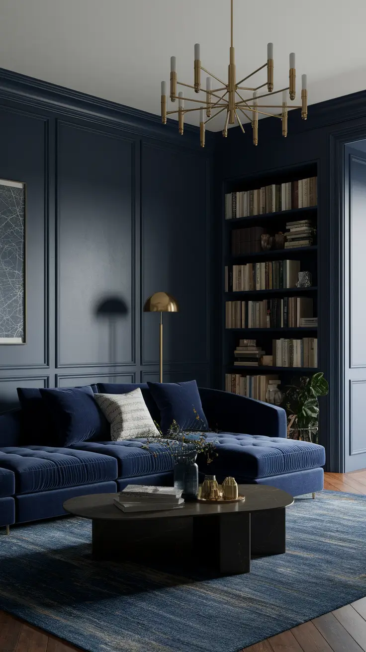 22 Moody Living Room Ideas: Dramatic Designs for a Sophisticated Home