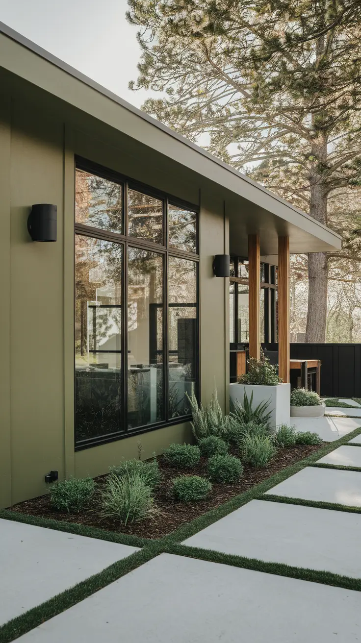 21 Best Green House Exterior Ideas for a Fresh and Elegant Look