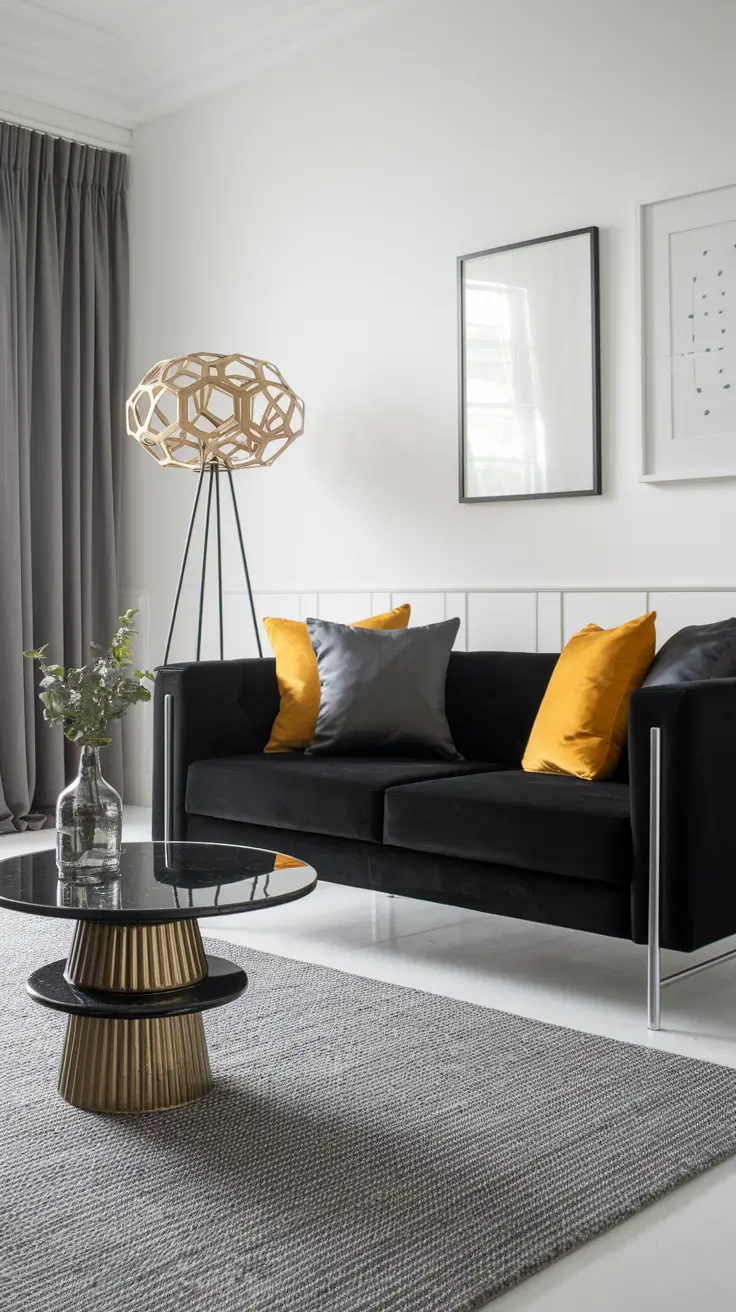22 Black Sofa Ideas: Stylish & Cozy Decor Inspiration for Modern Living Rooms