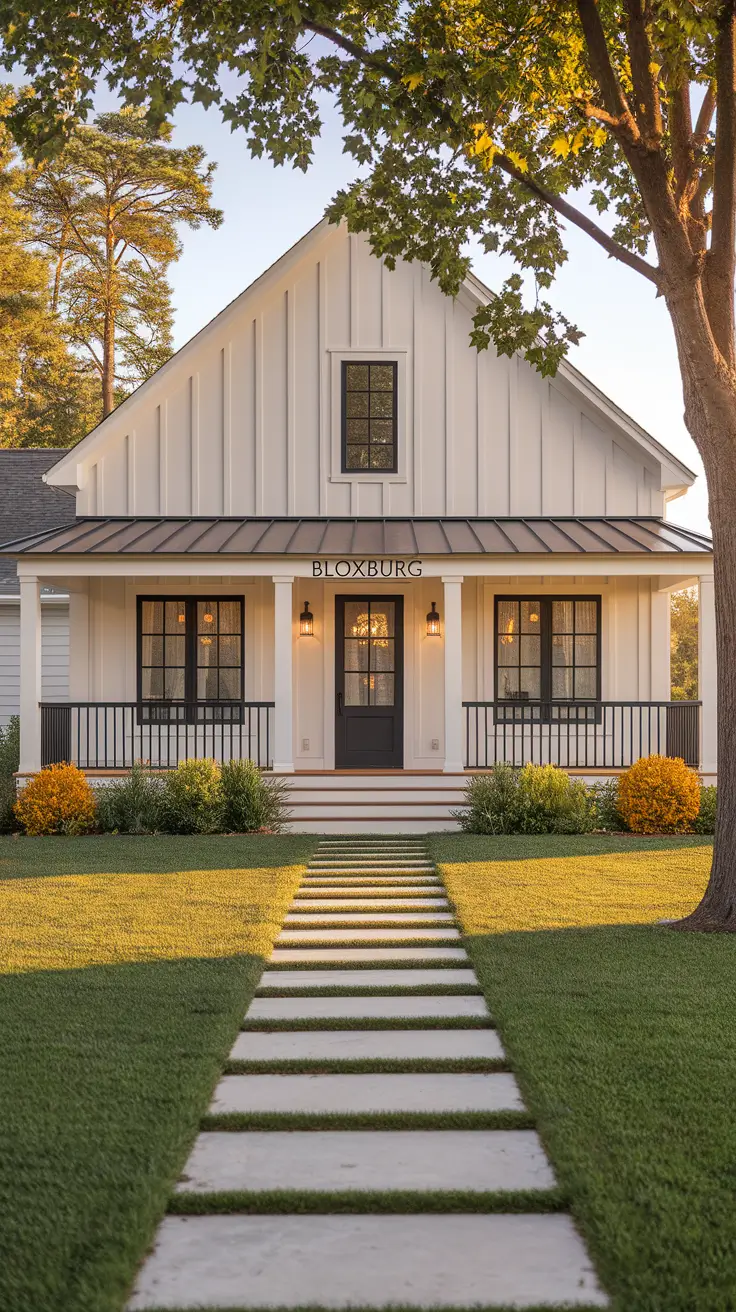 21 Modern Farmhouse Exterior Ideas: A Perfect Blend of Rustic Charm and Modern Elegance
