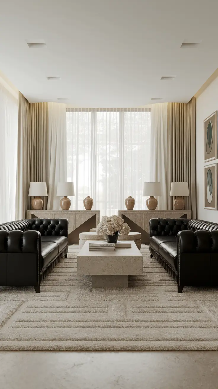 22 Black Sofa Ideas: Stylish & Cozy Decor Inspiration for Modern Living Rooms