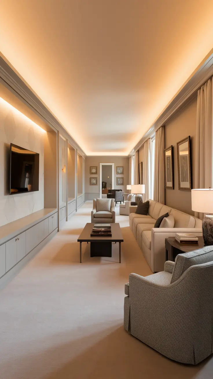 22 Long Living Room Ideas: Smart Layouts for Narrow, Modern and Cozy Spaces