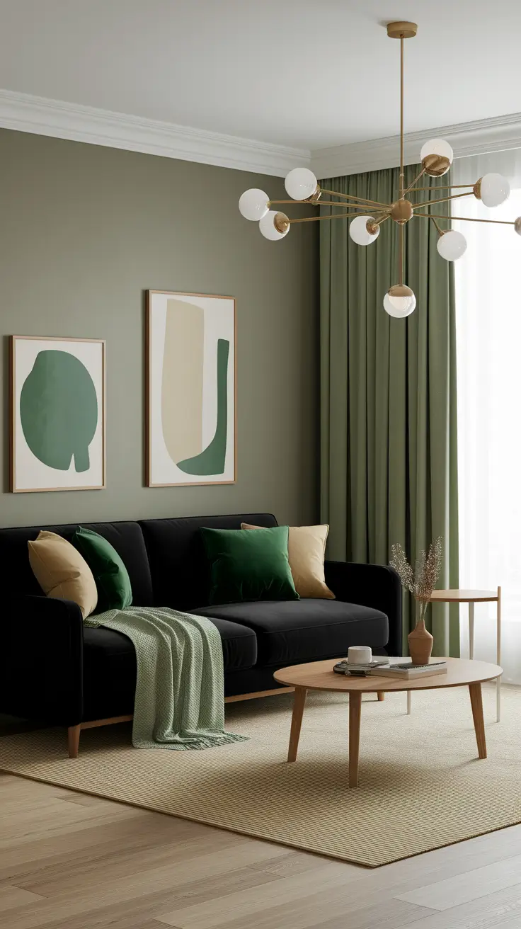 22 Black Sofa Ideas: Stylish & Cozy Decor Inspiration for Modern Living Rooms