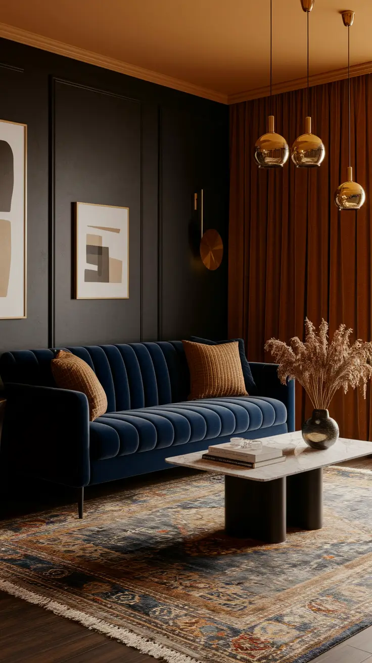 22 Moody Living Room Ideas: Dramatic Designs for a Sophisticated Home