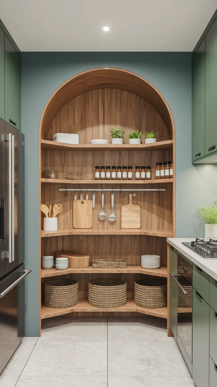 21 Corner Kitchen Pantry Ideas That Transform Small Spaces Into Stylish Storage