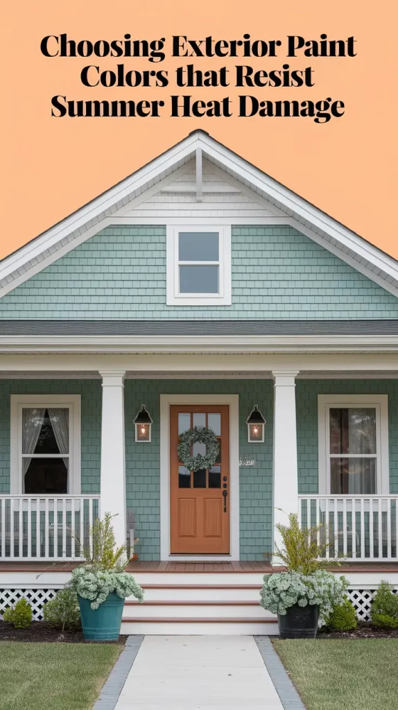 Choosing Exterior Paint Colors That Resist Summer Heat Damage