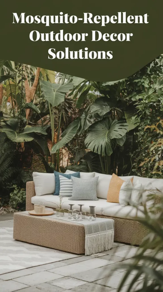 Mosquito-Repellent Outdoor Decor That Transformed My Yard
