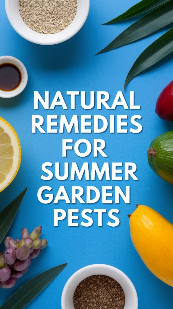 Natural Remedies for Summer Garden Pests: What Actually Worked for Me