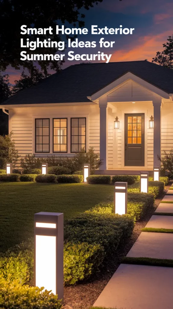 Smart Home Exterior Lighting Ideas for Summer Security: How to Keep Your Home Safe and Stylish