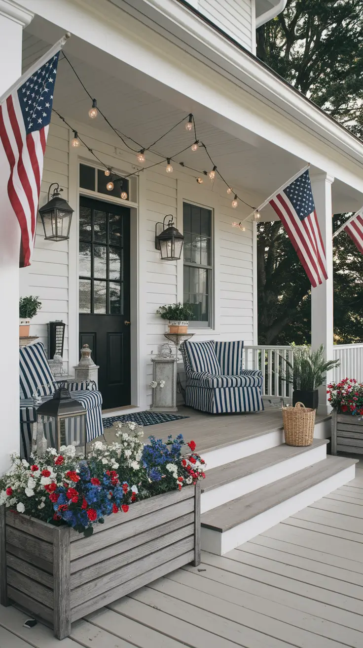 22 Best 4th of July Farmhouse Exterior Ideas to Make Your Home Shine