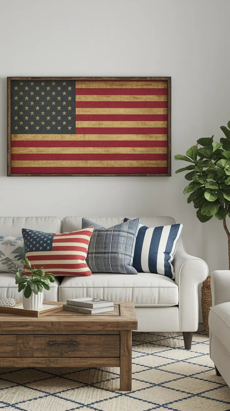 22 Patriotic Home Decor Ideas to Celebrate American Pride