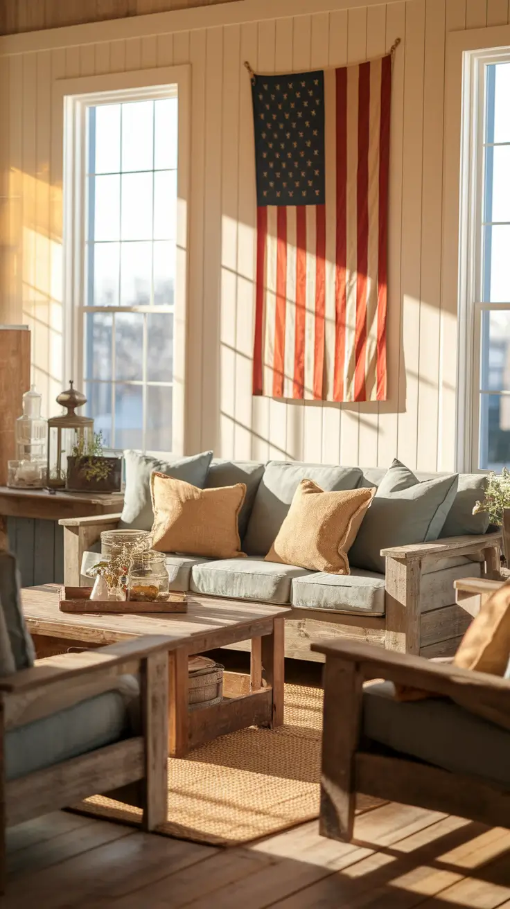 22 Patriotic Home Decor Ideas to Celebrate American Pride