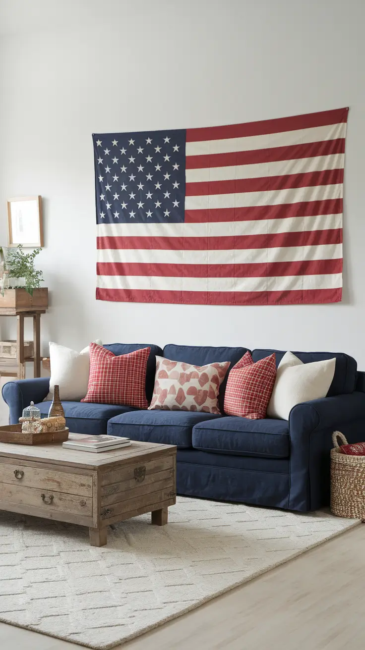 22 Patriotic Home Decor Ideas to Celebrate American Pride