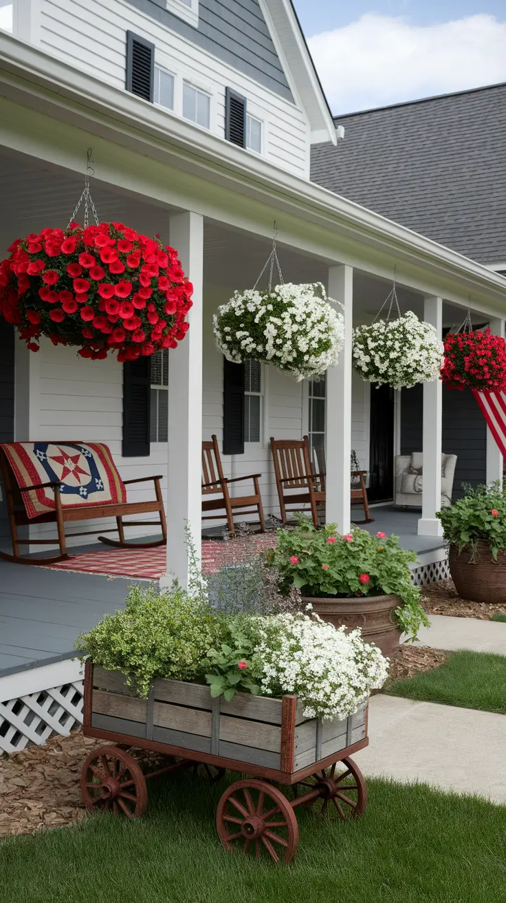 22 Best 4th of July Farmhouse Exterior Ideas to Make Your Home Shine