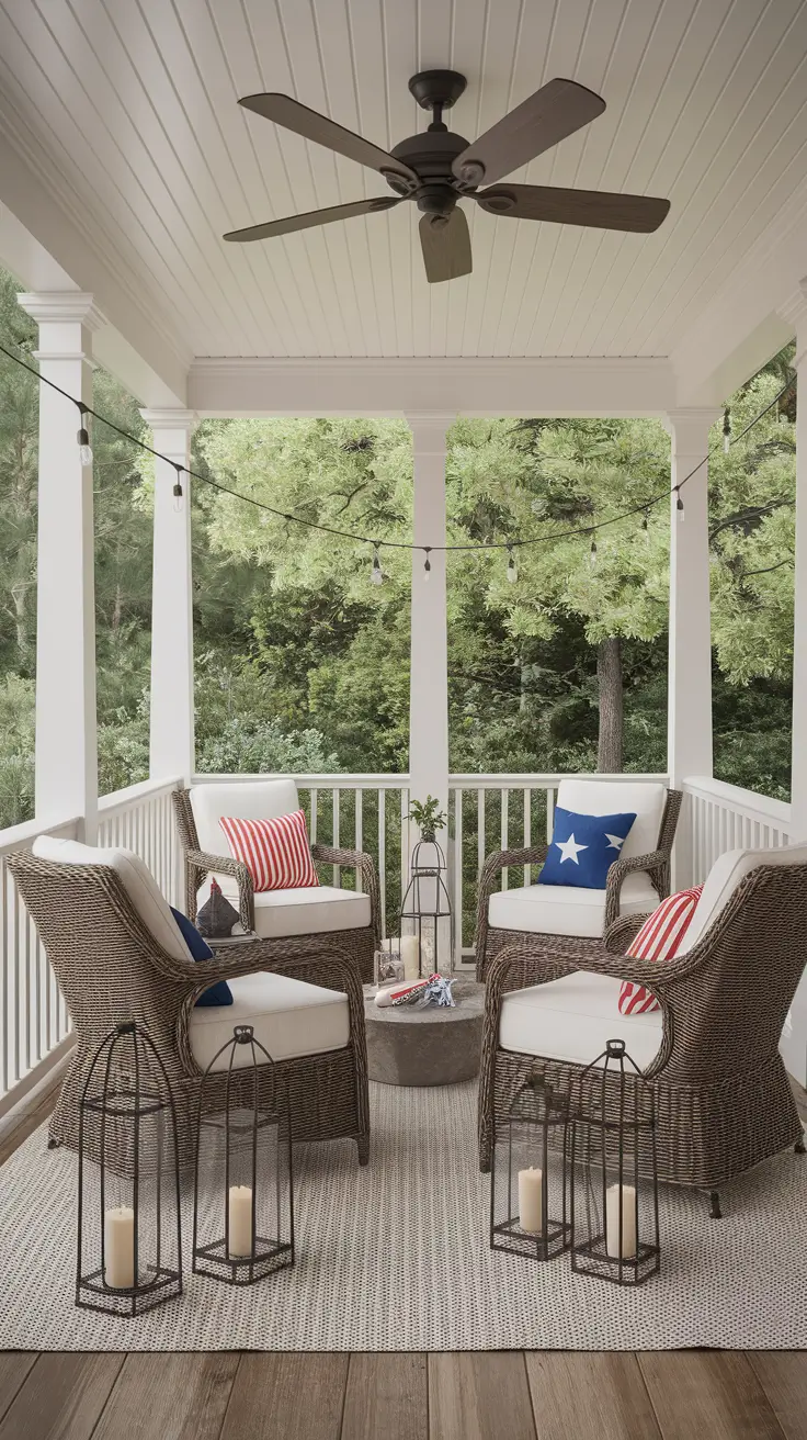 21 Best 4th of July Porch Ideas to Make Your Home Shine with Patriotic Charm