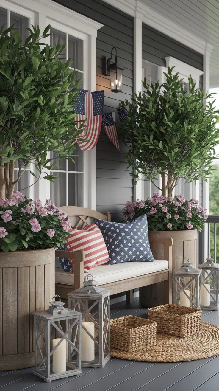 21 Festive 4th of July Entryway Ideas to Welcome Guests in Style