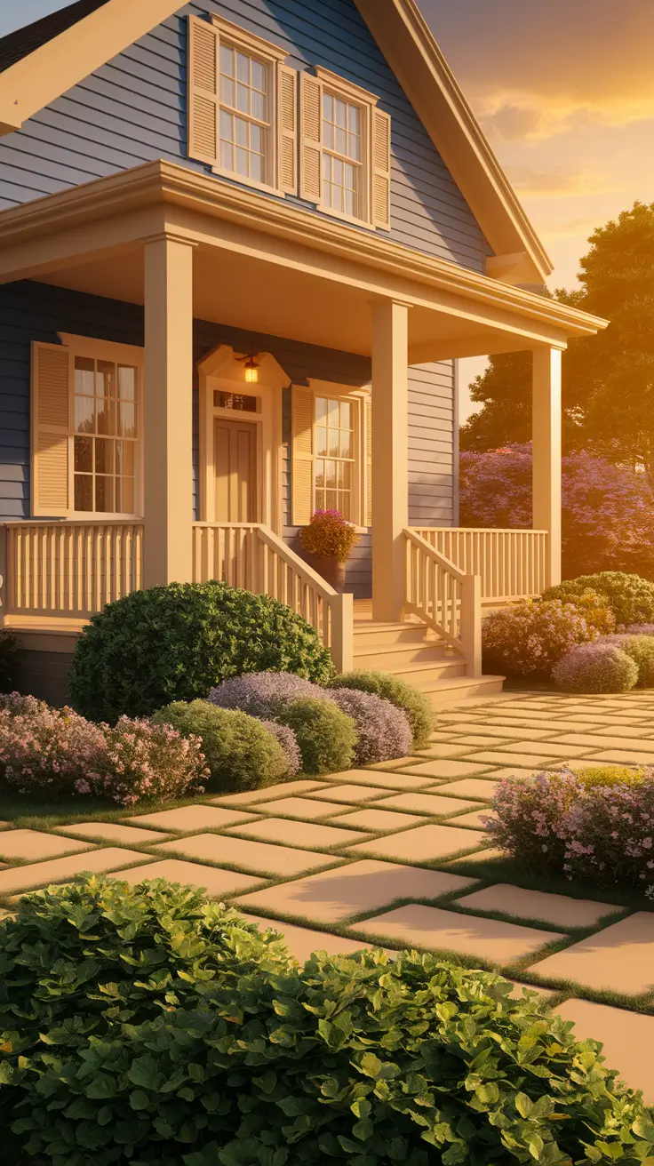 22 Stunning Blue Exterior House Ideas for 2025: Sophisticated Color Combinations & Design Inspiration